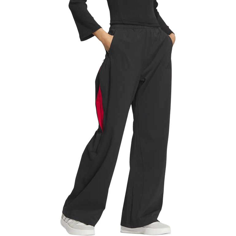Adidas Solid Color Breathable Comfortable Sports Casual Pants Women Bottoms Black JM8791