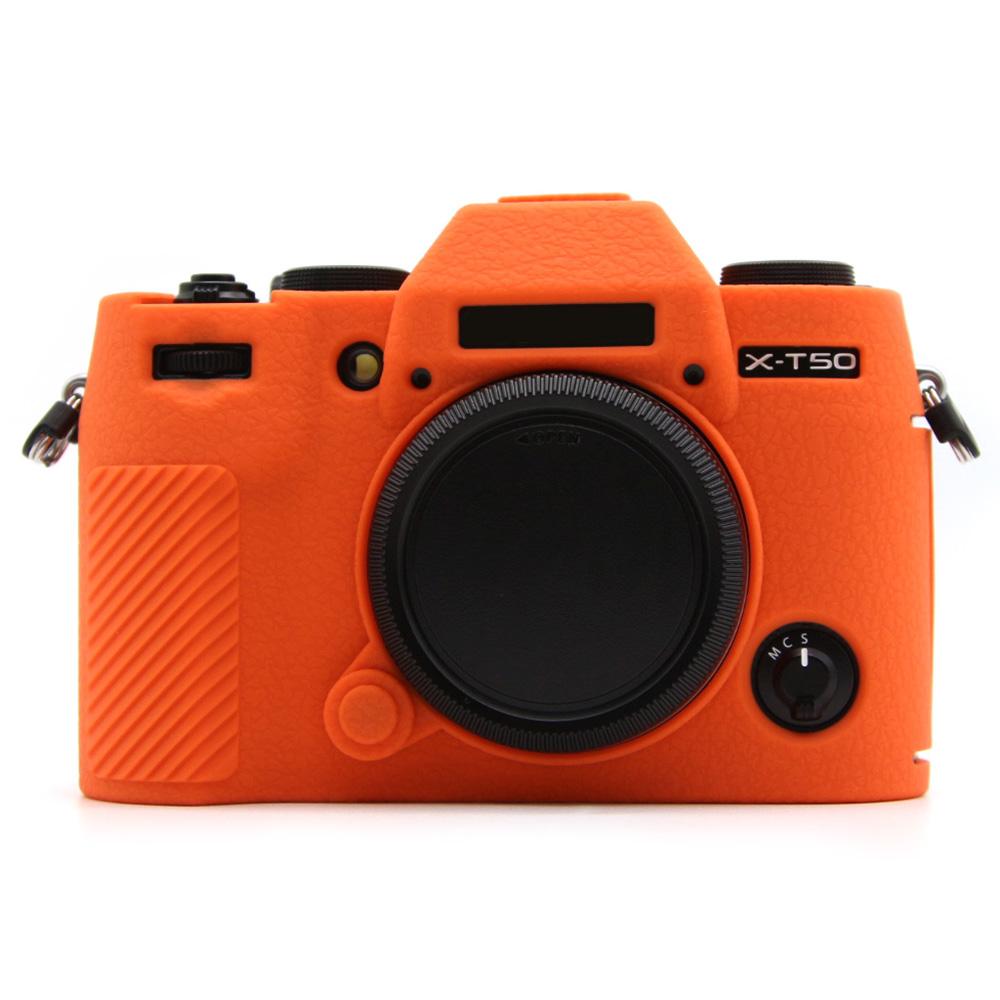 For Fujifilm X-T50 Camera Case Anti-Scratch Textured Silicone Protective Cover
