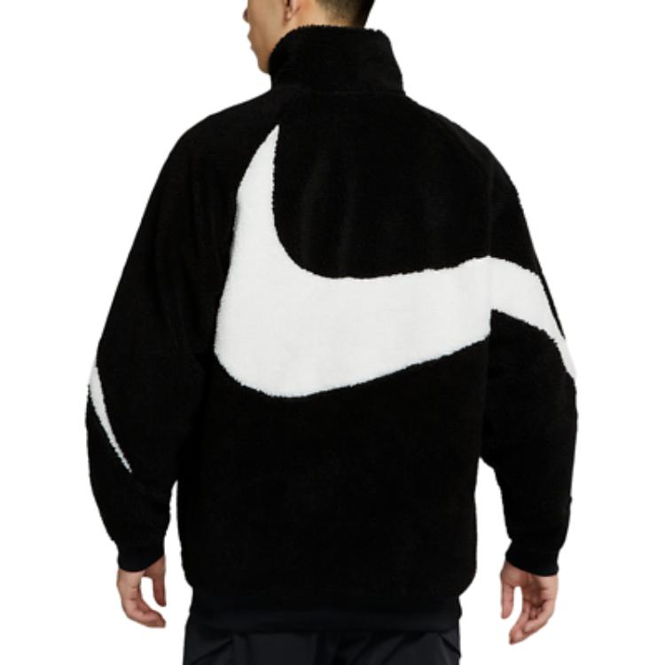 Nike Grote Swoosh Omkeerbare Boa Jas BQ6546-011