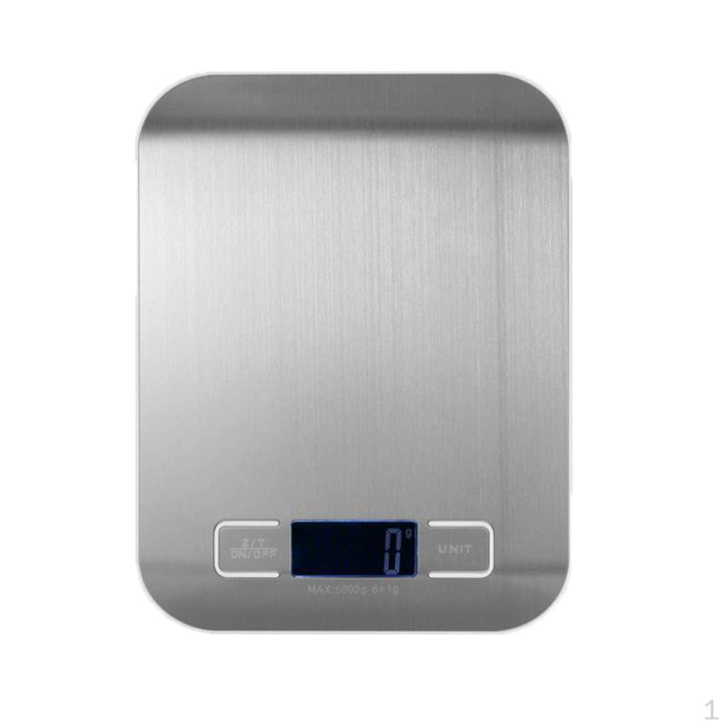 Цифровые электронные весы LCD Весы для взвешивания продуктов Кухонные Замена 10kg White