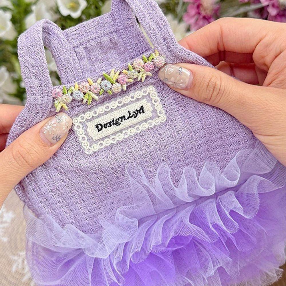 Breathable Dog   Princess Dress Lace Cat Dress Cute Dog Summer Dress  Pet Product