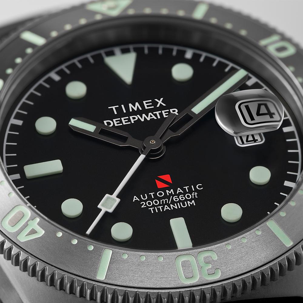 TIMEX Deepwater Reef200 Titanium Automatic Diver's Watch 41mm TW2W73800