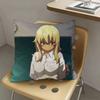 1pc Kana Higa Anime Characters Pillow Case Fashion Square Pillowcase Bedroom Sofa Room Ins Decoration Leisure