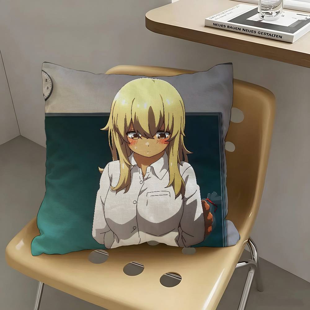 1pc Kana Higa Anime Characters Pillow Case Fashion Square Pillowcase Bedroom Sofa Room Ins Decoration Leisure