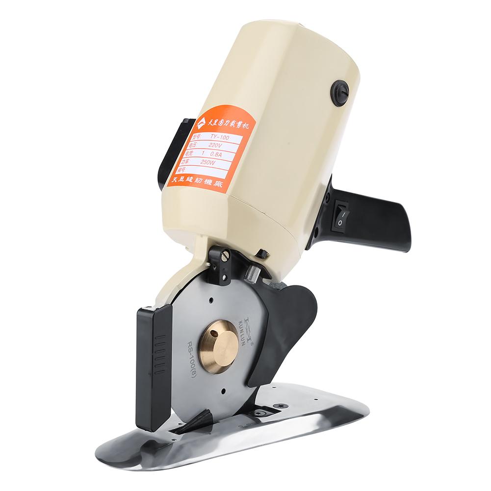 TY‑100 Blade Electric Round Knife Cloth Cutter Fabric Cutting Machine