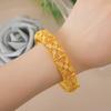 New Style Hollow Ladies Pattern Plated Fashion Jewelry Dragon and Phoenix Joy Bracelet