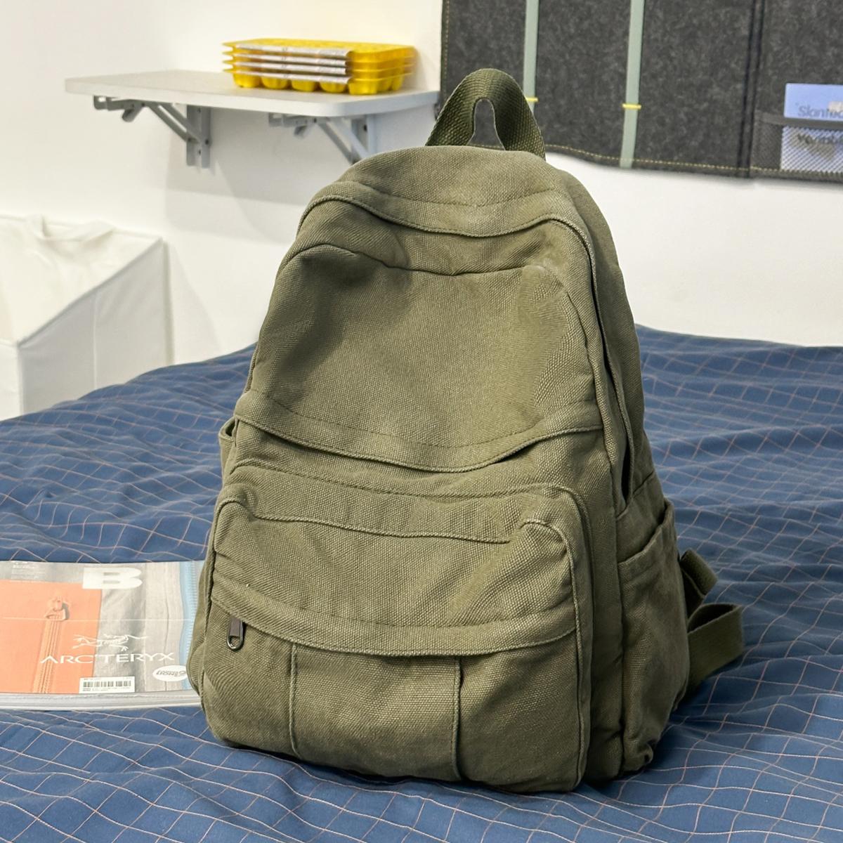 Canvas Travel Backpack 2026 New Lightweight