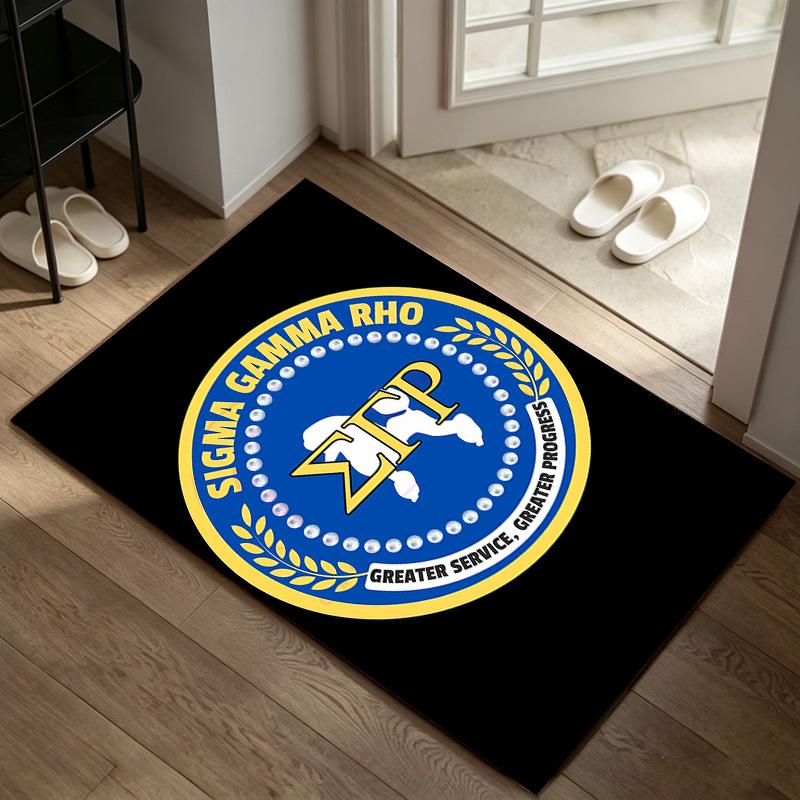 Sigma Gamma Rho A rug suitable for office chair areas living rooms and computer desks perfect for home offices and an ideal holiday gift