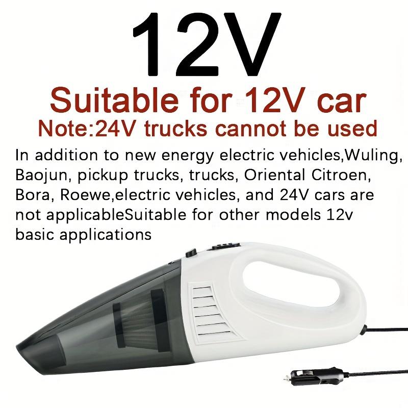 Strong Suction Car Vacuum Large Power Wired Car Vacuum Cleaner