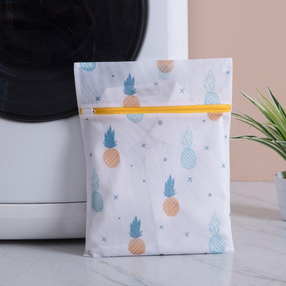 Kleidung Kaktusdruck Ananas Wäschebeutel Unterwäsche Pflege BH Aufbewahrungstaschen Waschmaschine Beutel