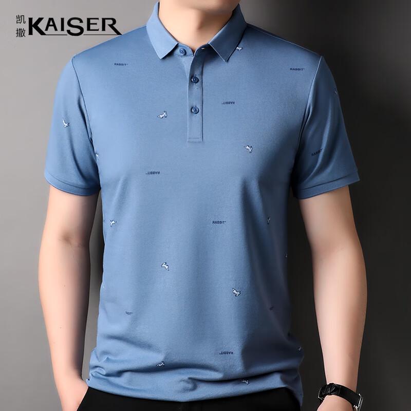 Kaiser Men's Silk Blend Polo Shirt KS7060