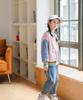 Fleece Children's Jackets Splicing Sleeve Cute Warm Fleece Boys and Girls Casual Sweater Warm Coat