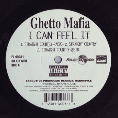 12-Zoll Schallplatte GHETTO MAFIA - Straight Country / I Got Yay! FL40031 Vollständig geladen Re 1997 US Rap & Hip-Hop/R&B Gebraucht
