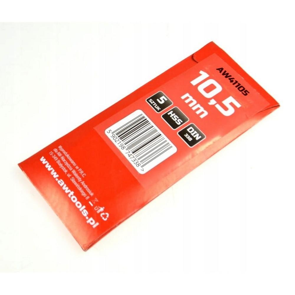 AW Tools Metal Drill Bit (Pack of 5)