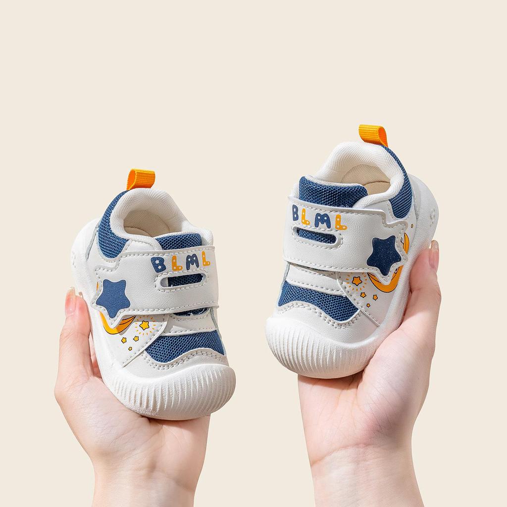 2026 Spring Baby Walker Shoes: Breathable Mesh, Soft Sole for Boys & Girls