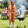 Kostým Jídlo s kapucí pro dospělé Rychlý kostým, Unisex Kostým s tématem Hot Dog Hamburger Hranolky Cosplay Oblečení na převlečení pro Halloween Sváteční večírek