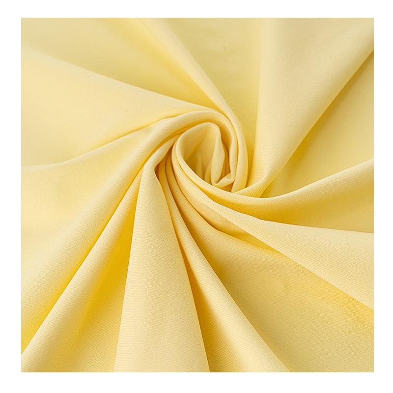 New Ice Silk 165g High-Stretch Quick-Dry Spandex Knit Fabric for Outdoor Running & Fitness