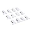 12pcs Metal and Foam Duvet Clips Compact Size Blanket Fasteners Padded Comforter Clips  For Bedding