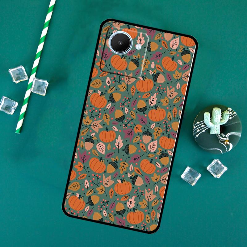 Autumn Pumpkins For Realme 15 Pro GT7 GT6 10 11 12 13 14 Pro Plus C55 C71 C67 C63 C61 C53 C35 C65 C75 Case