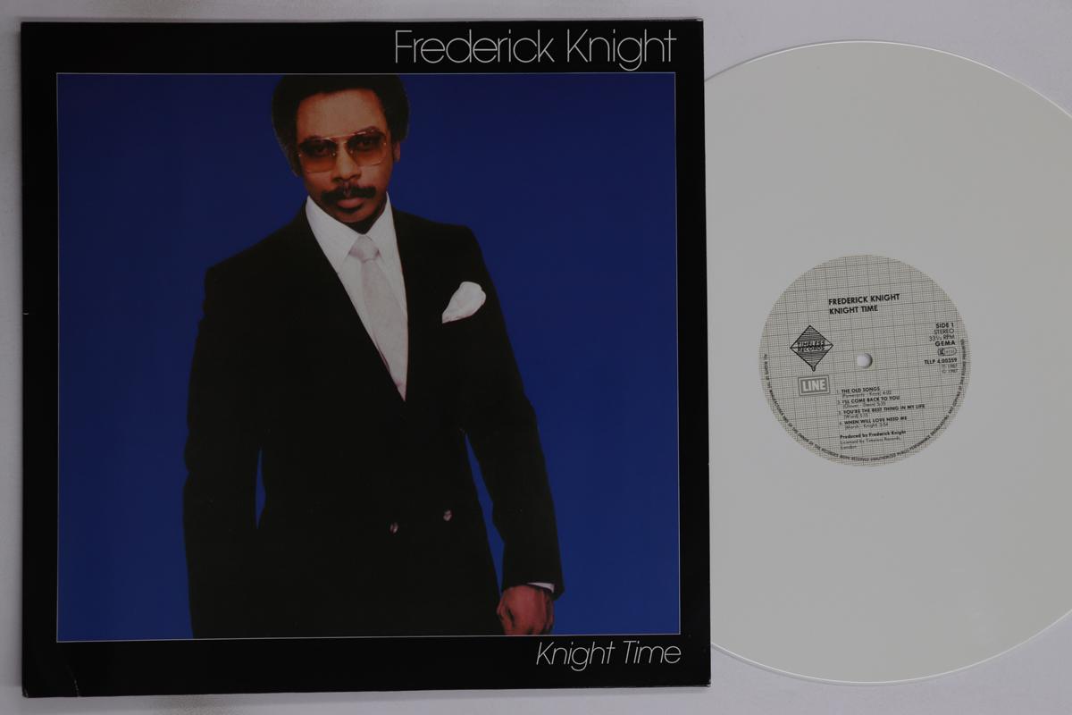 

Виниловая пластинка FREDERICK KNIGHT - Knight Time TLLP400359 TIMELESS 1987 Германия Соул/Фанк Б/У