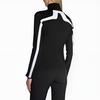 J.LINDEBERG Reißverschluss Color Block Stehkragen Jacke Damenjacken Schwarz GWJS038749999
