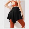 Yoga Wrap Skirt: Slimming Tie Waist, Hip-Covering, Short Dance & Fitness Skirt