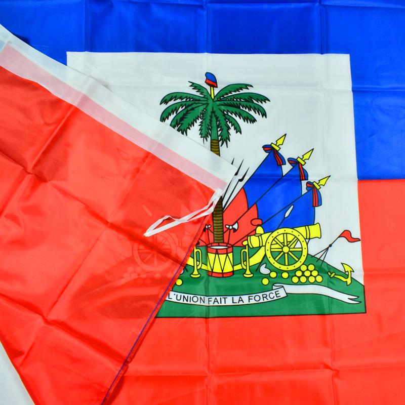 Haiti 90*150cm Flag Banner