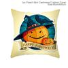 Halloween Cushion Cover Pumpkin Bat Wizard Ghost Halloween Home Decor Pillowcase Ornament Horror Halloween Party Gift 45x45cm