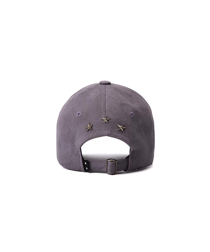 Aleussi Star Washed Ball Cap [Violet]