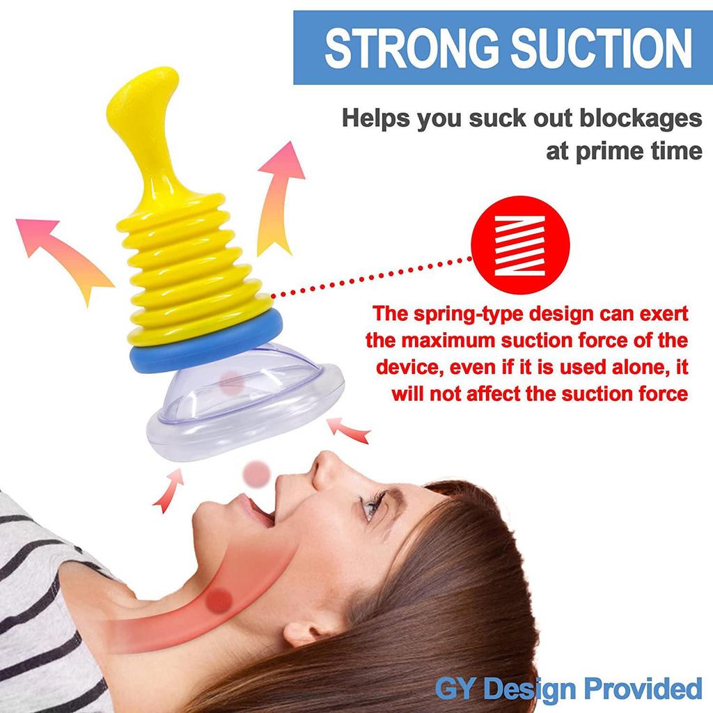 Breathing Trainer & Emergency Rescue Mask for Choking Emergencies