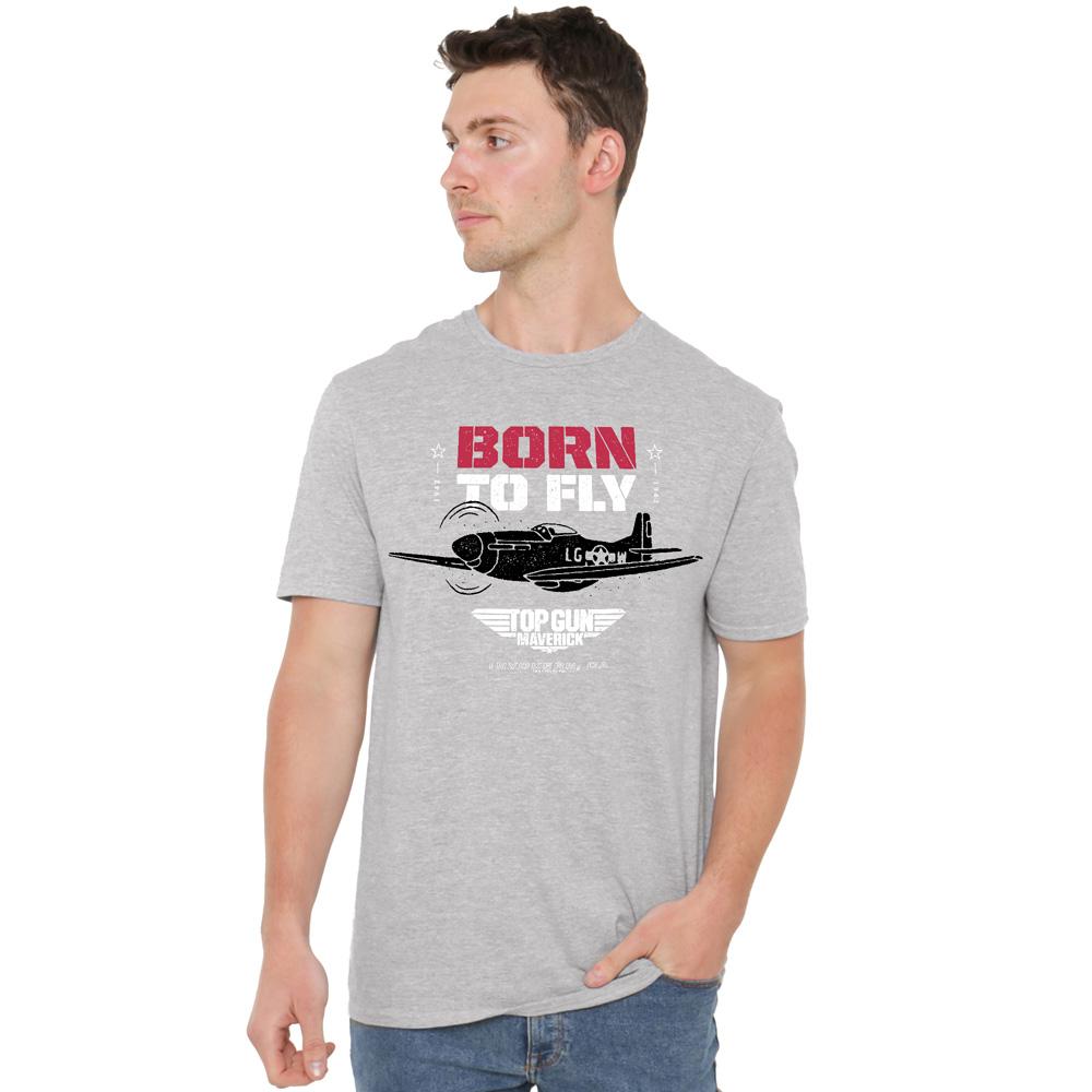 Top Gun Mens Born To Fly T-Shirt