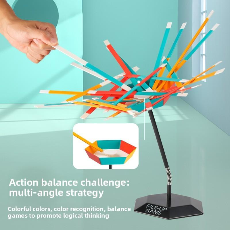Schwerkraft-Gleichgewichts-Stapelspiel für Kinder zur Verbesserung der Konzentration und für Familienspiele