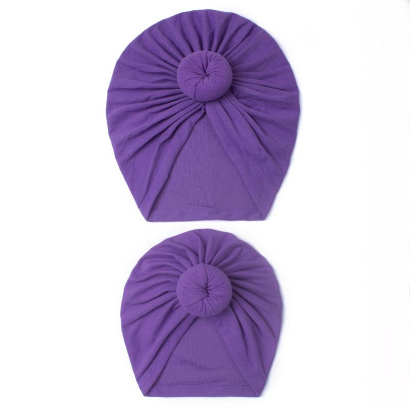 New Parent-child Thermal Pullover Hat, Mother and Baby Donut Boneless Hat, Children's Hat