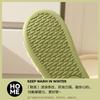 Household cotton slipper bag heel women's season indoor household thick-soled non-slip warm plush cotton shoes