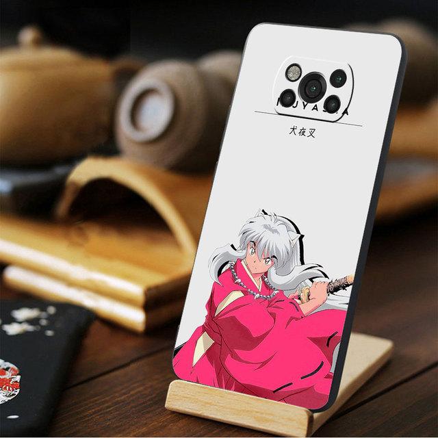 Anime Cute Inuyasha Phone Coque For Xiaomi Poco M4 Pro 5g F3 X4 Mi 11 Lite F4 Gt M3 11t 9t 10t X3 Nfc Note 10 Trend