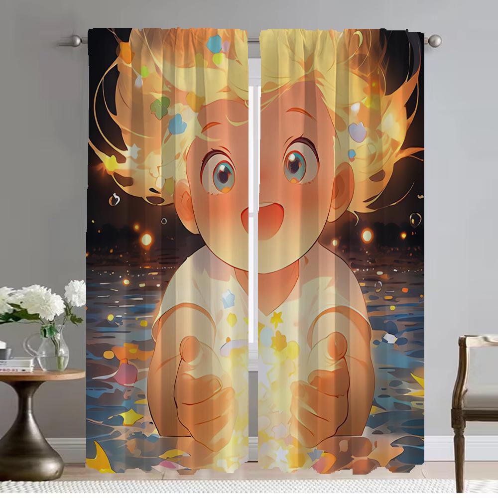 

Кухонные шторы для камеры, звезды, девушки, украшения на Хэллоуин, абажуры, тюль для спальни, шторы для детской комнаты, затемняющие шторы для гостиной W50xH70cmx2pcs-CL