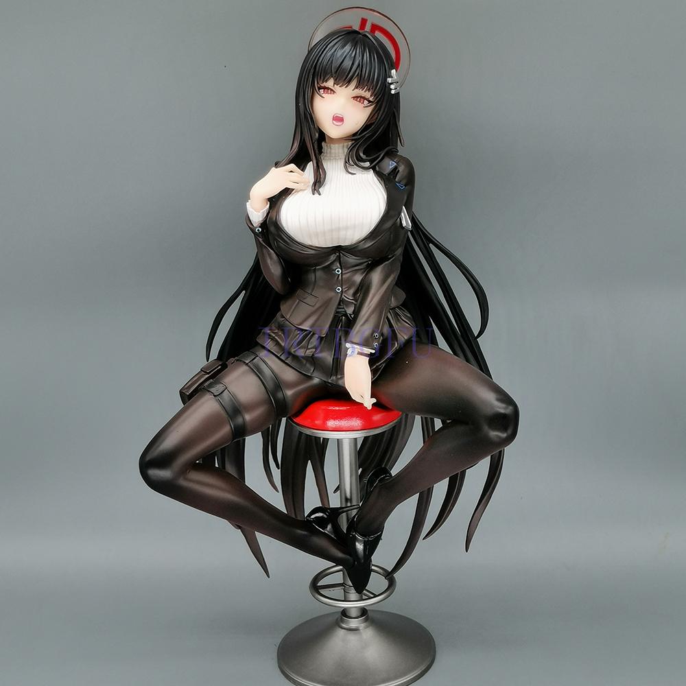 25cm Blue Archive Tsukatsuki Rio 1/7 Girls Toys Chinese Anime Figures PVC Action Figure Toy Game Collectible Model Doll