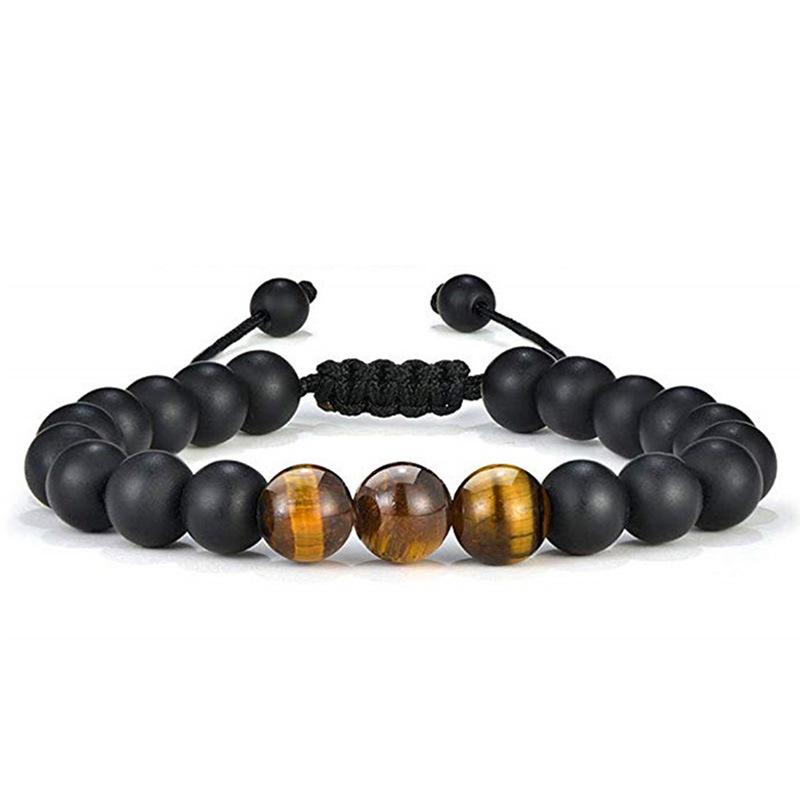 JYL TS Bracelet Couple's Eye  Handmade Braided Enhances Bond & Luck