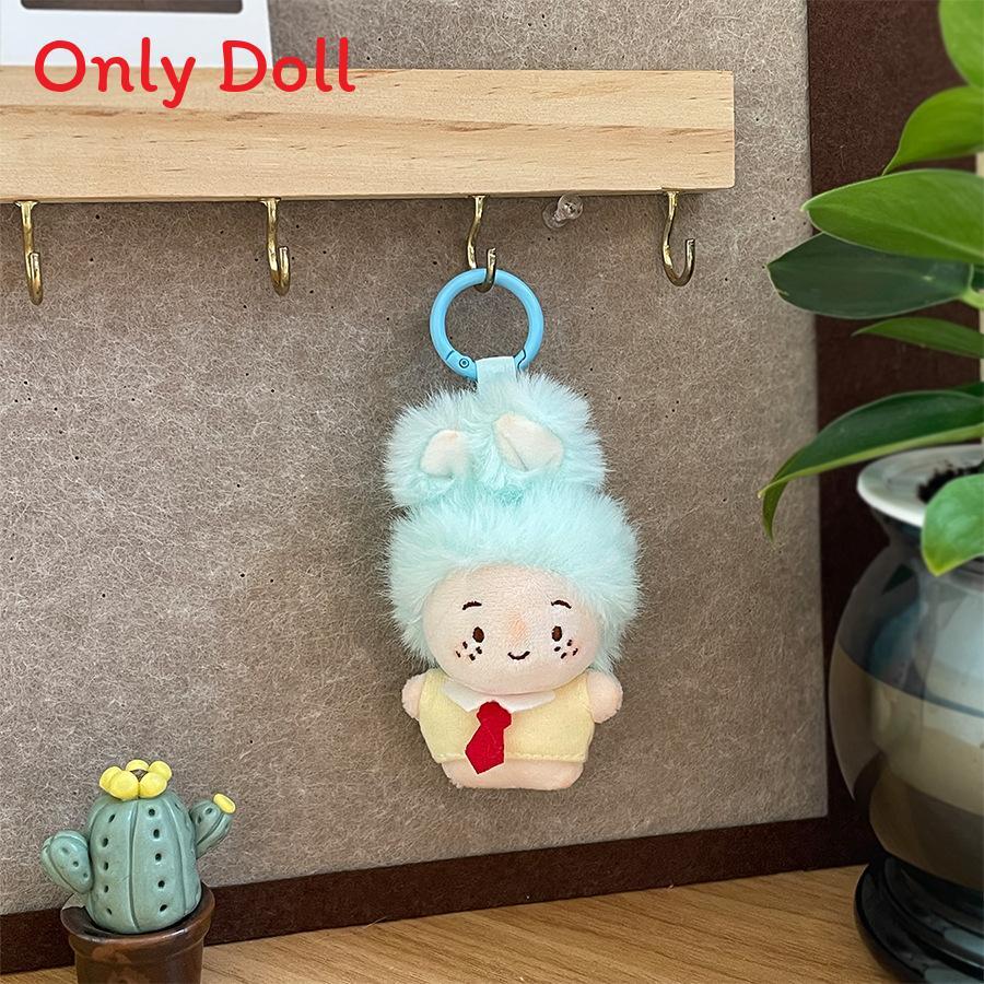 Cute Plush Baby Doll Keychain With Short Pile Plush For Backpack Decor And Gift For All Ages