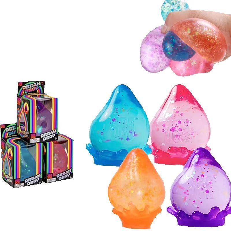 Needoh Dream Drop Squishy Squeeze Toy Safety Non-Toxic Slow Rebound Squish Anxiety Relief Adhd Focus Toy For Adults Gift
