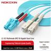 Nokoxin Telecom-Grade OM3 10Gb Multimode Duplex Fiber Optic Patch Cable