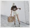 2023 Korean Women's Slim Tassel Denim Shorts - Fashionable Ultra-Short Jeans