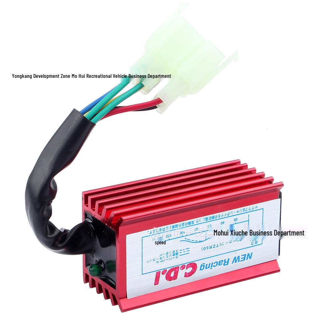 Off-road ATV Beach 125-250CC Motorcycle Red 6-Pin CDI Igniter Coil