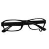 Unisex Personality Black Teardrop Glasses Frame No Lenses Anime-Shaped Photography Stage Performances Cosplay Eyeglasses