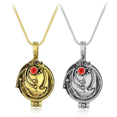 Film And Television Peripherals, Vampire Memory Verbena Necklace, Opening And Closing Pendant, Couple Collarbone Chain