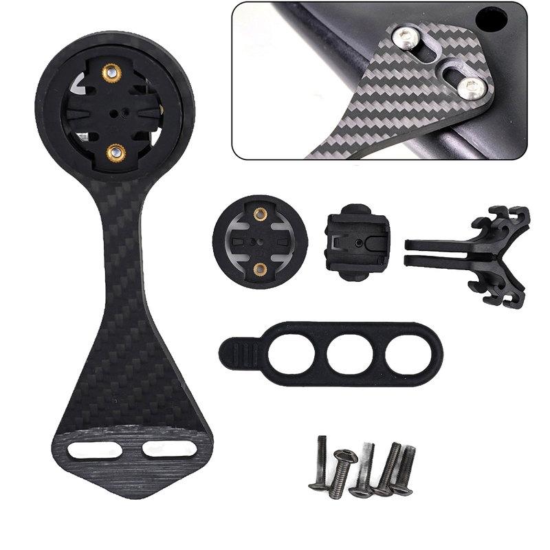 Lamp Holder Computer Mount For Garmin For-XOSS G G+ Bicycle Handlebar Carbon Fiber For F12 F MOST High Performance
