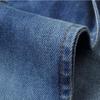 Costum Casual din Denim pentru Bărbați Mărimi Mari - Rever Stil Coreean cu Buzunare cu Fermoar pentru Primăvară și Toamnă