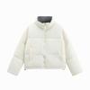 2025 Winter Korean Version of the New Stand-up Collar Color-blocking Design Niche Bread Jacket Jacket Fashionable Loose Down Cotton Jacket