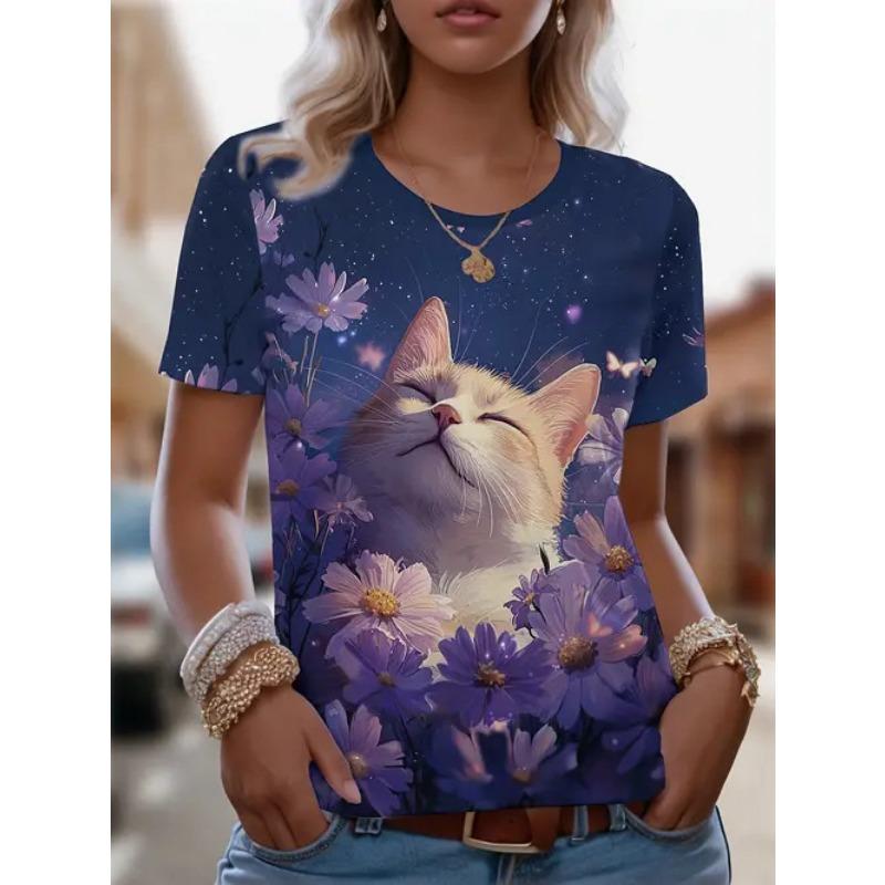 

Модная Повседневная Универсальная Трендовая Высококачественная Футболка с Коротким Рукавом и Круглым Вырезом M