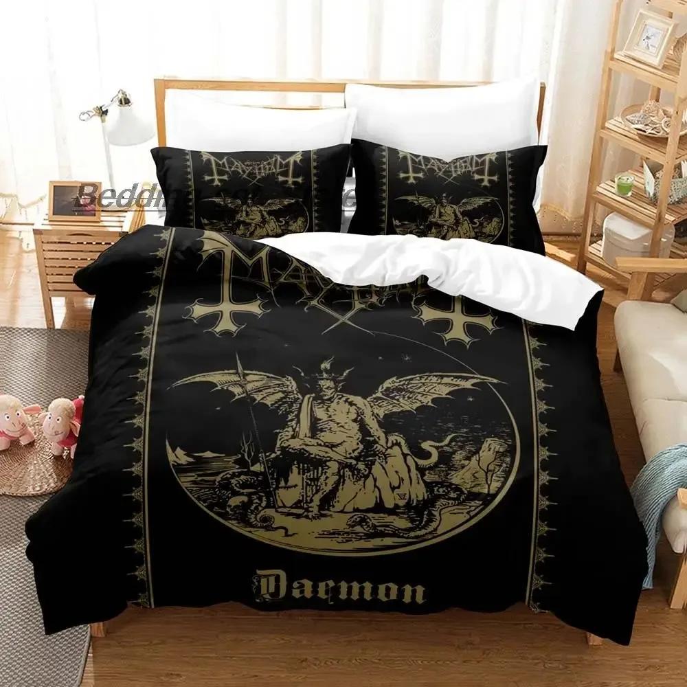 Mayhem Distressed Bedding Set Single Twin Full Queen King Size Bed Set Aldult Kid Bedroom Duvetcover Sets Skeleton Bed Sheet Set